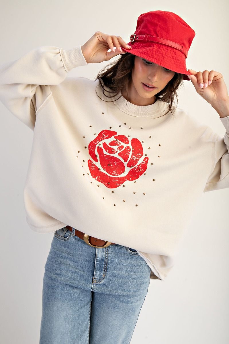 Rosy Attitude Sweatshirt