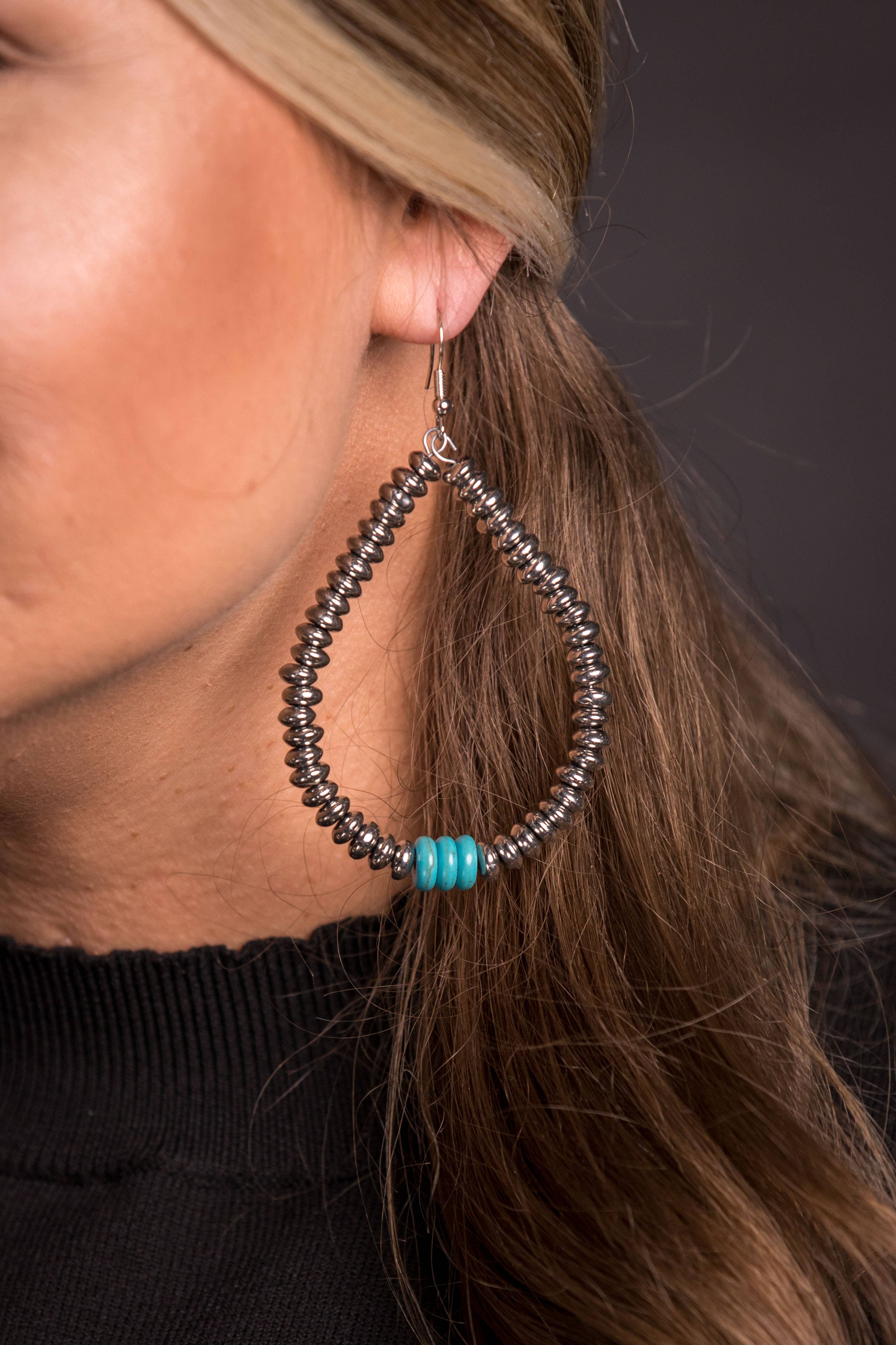 Desert Drop Teardrop Earrings