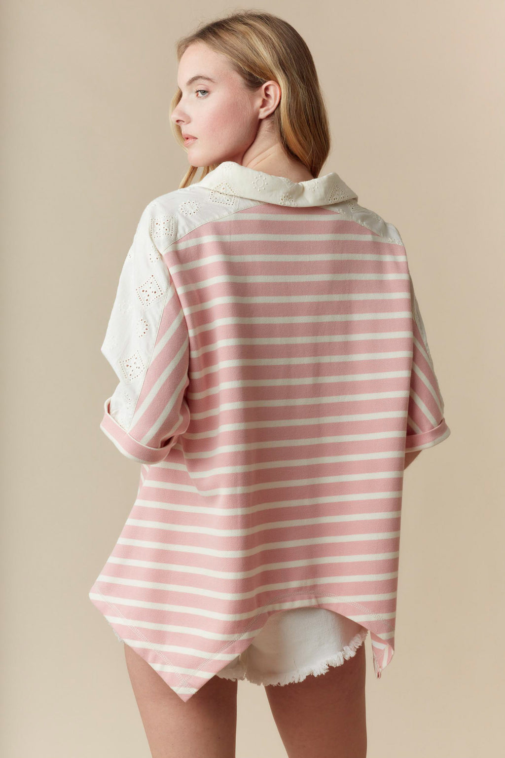 The Strawberry Milk Stripe Top