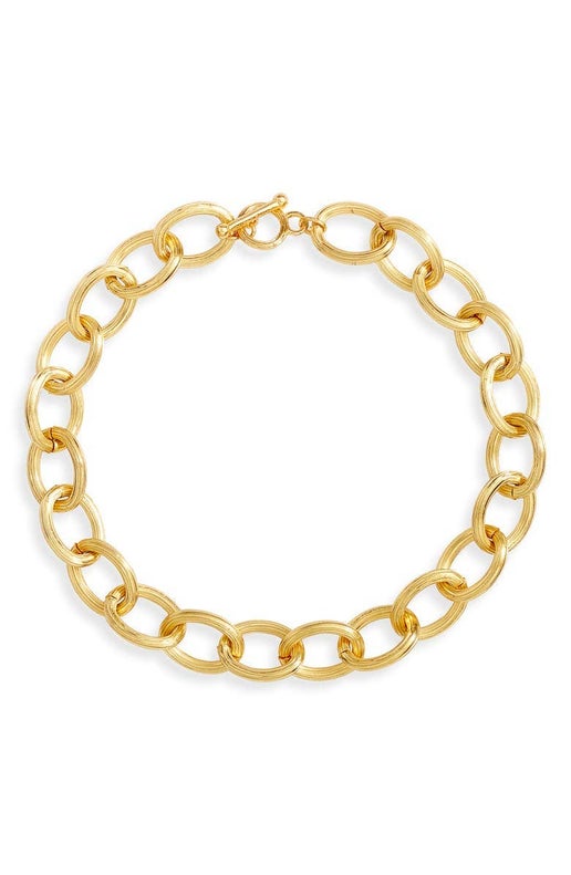 Layering Chain Necklace: Gold
