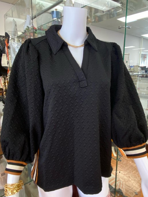 Puff Sleeve Henley