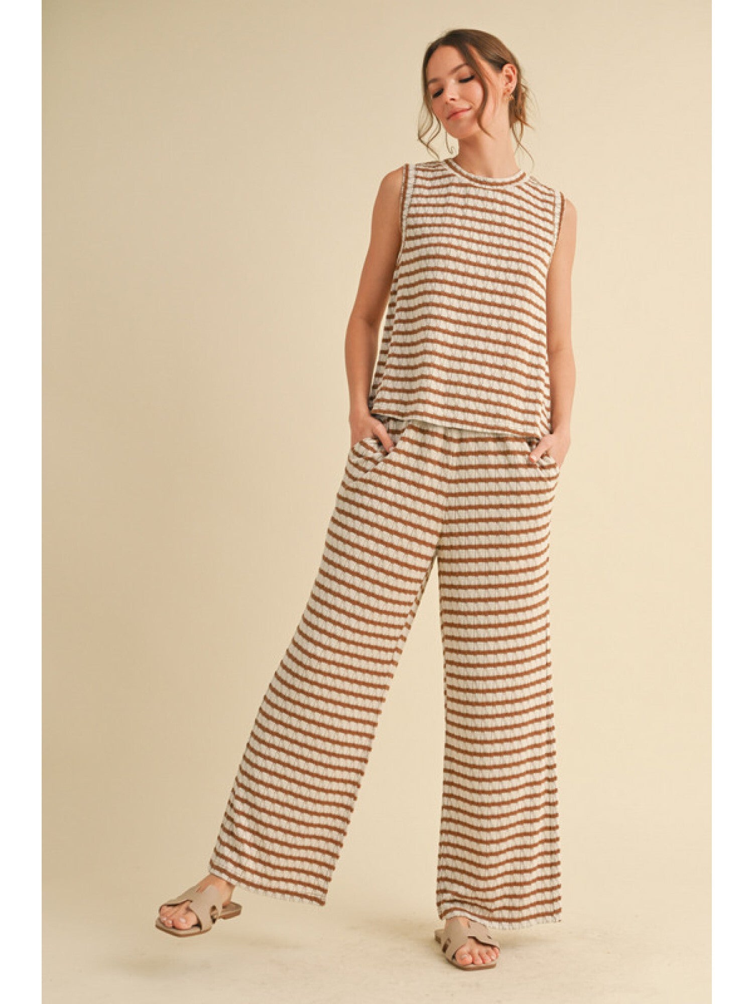 Striped Loungewear Set