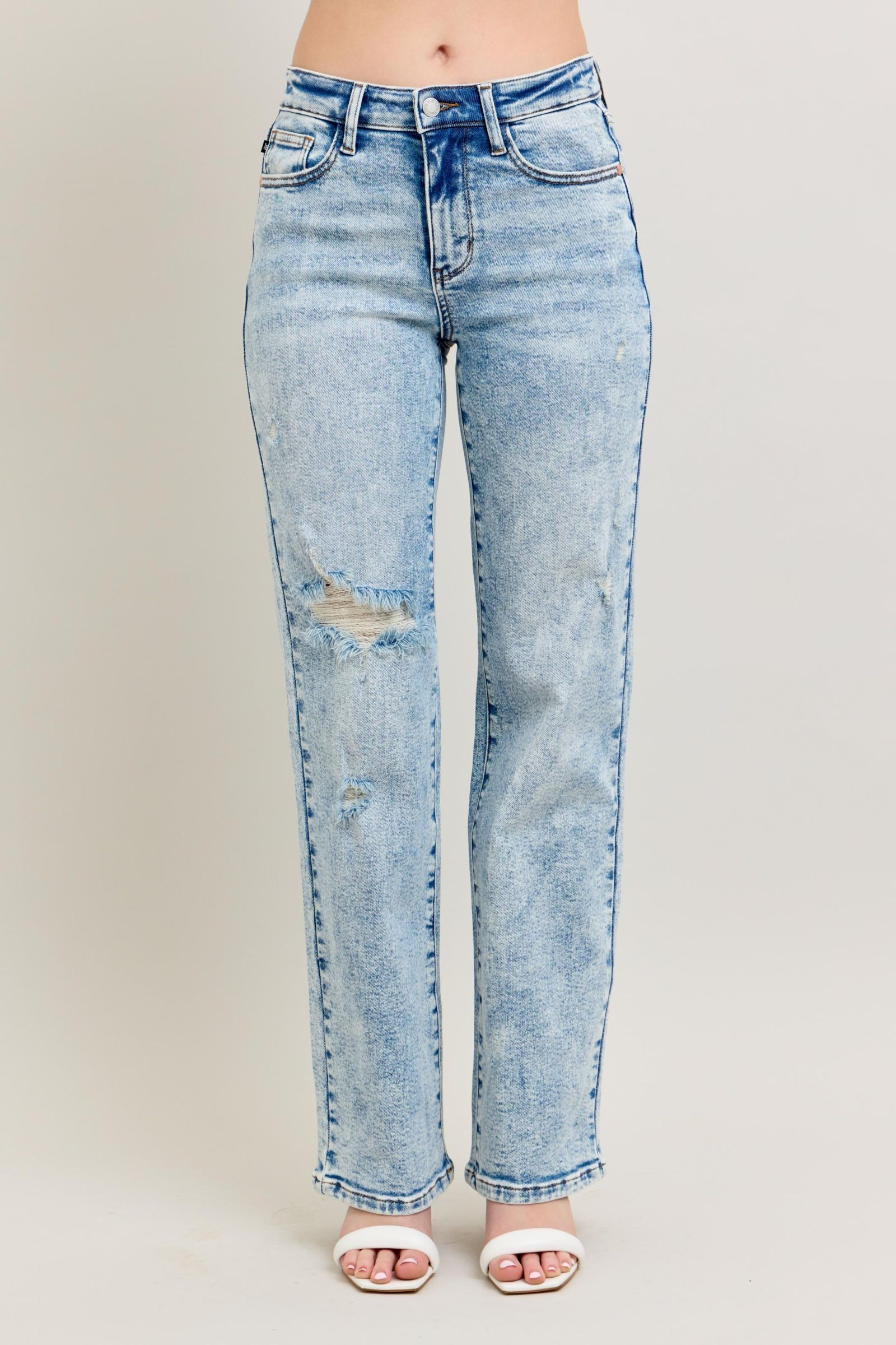 HW Mineral Wash Destroy 90's Straight