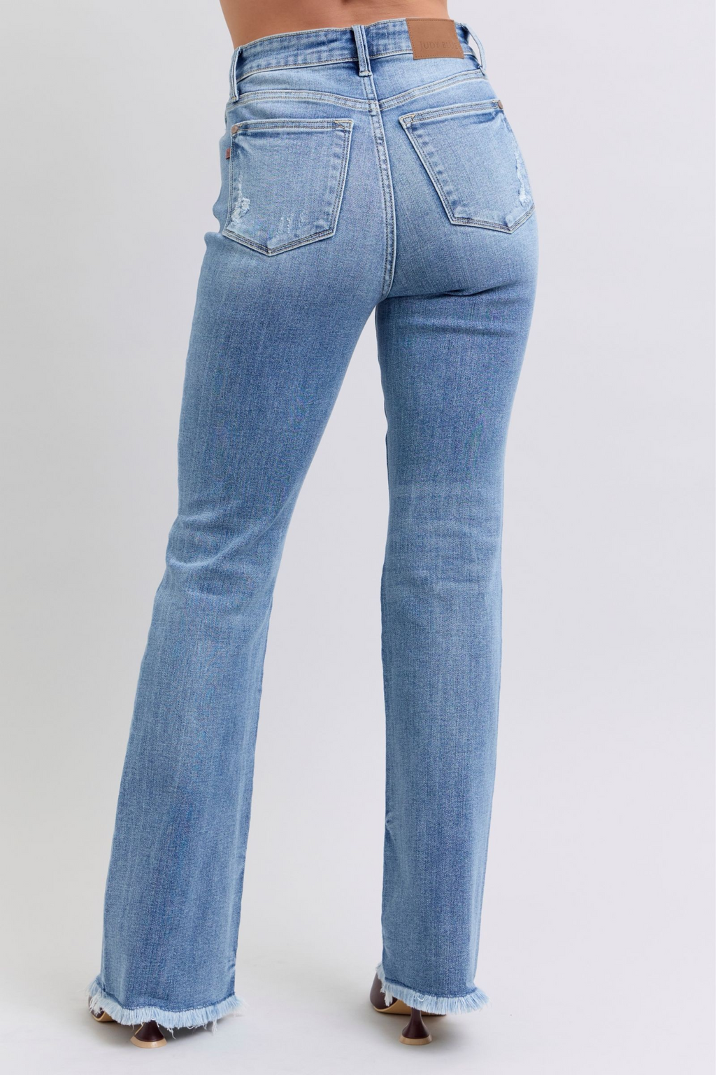 HW Bootcut with Fray Hem