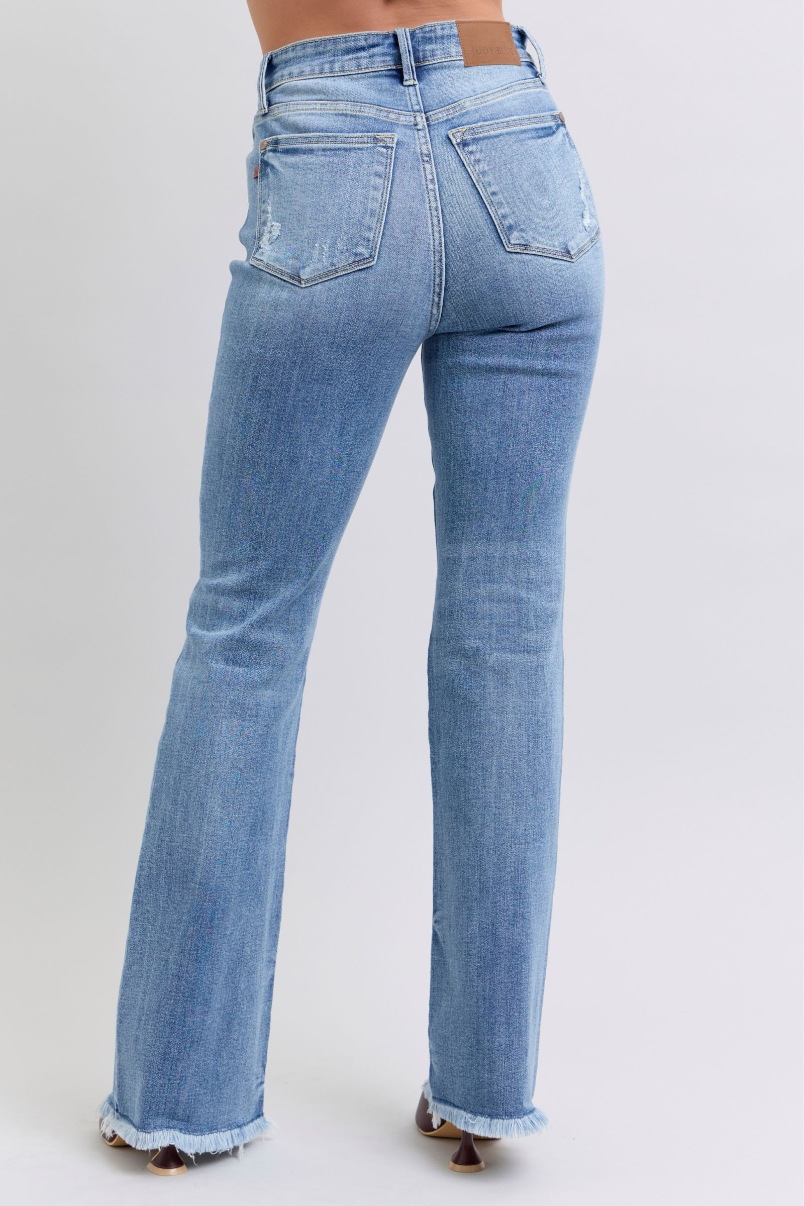 HW Bootcut with Fray Hem