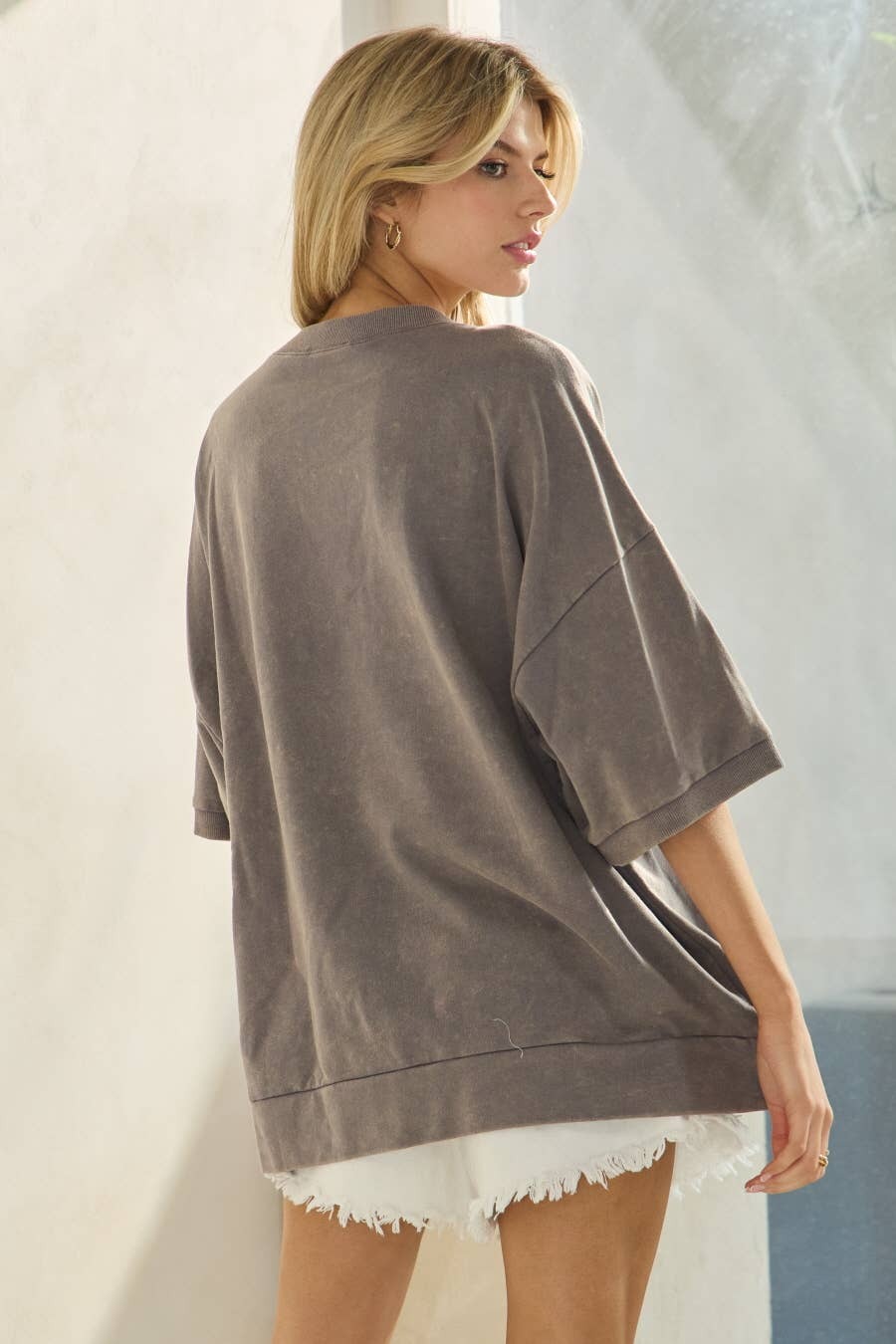 Americana French Terry Short Sleeve Pullover