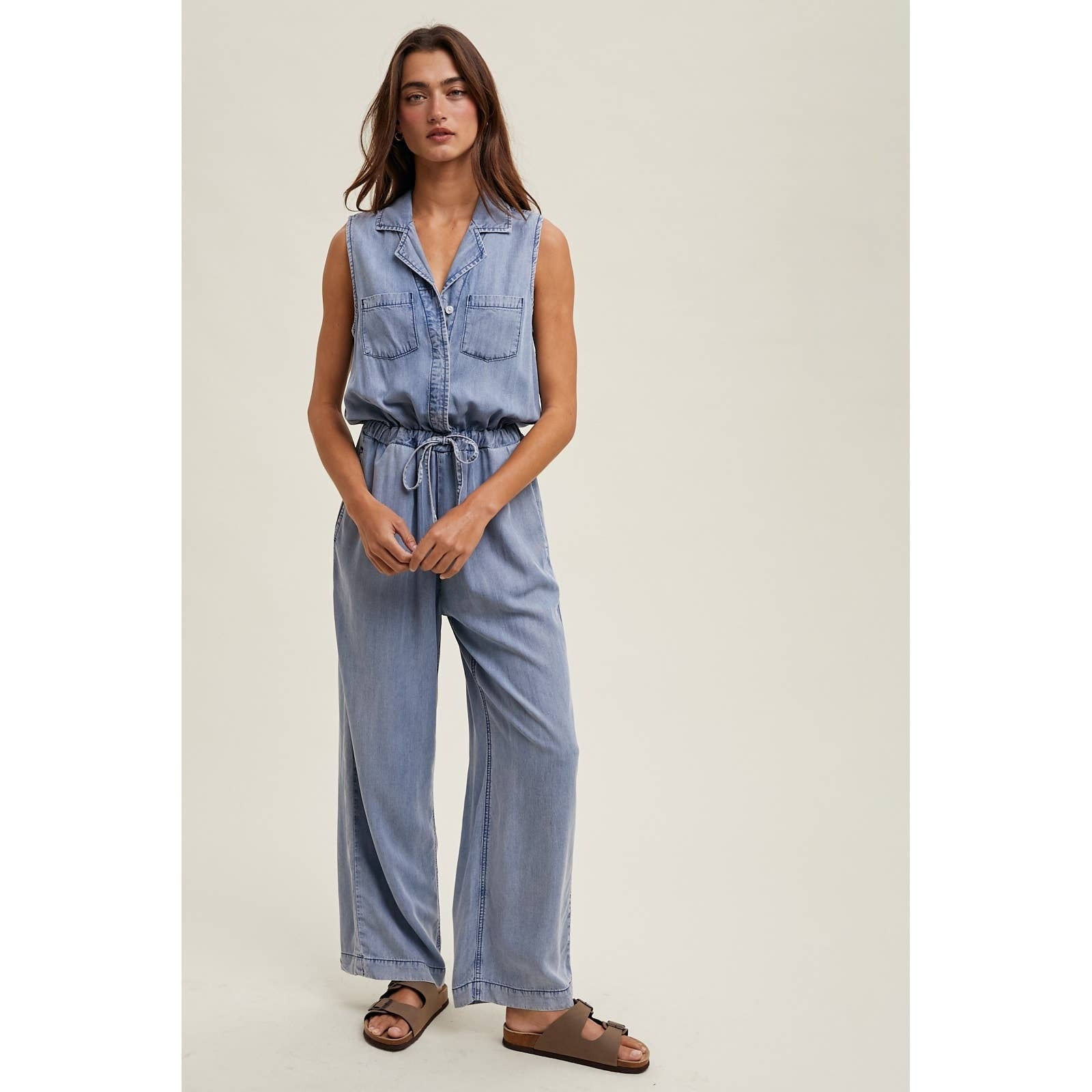 Tencel Denim Jumpsuit