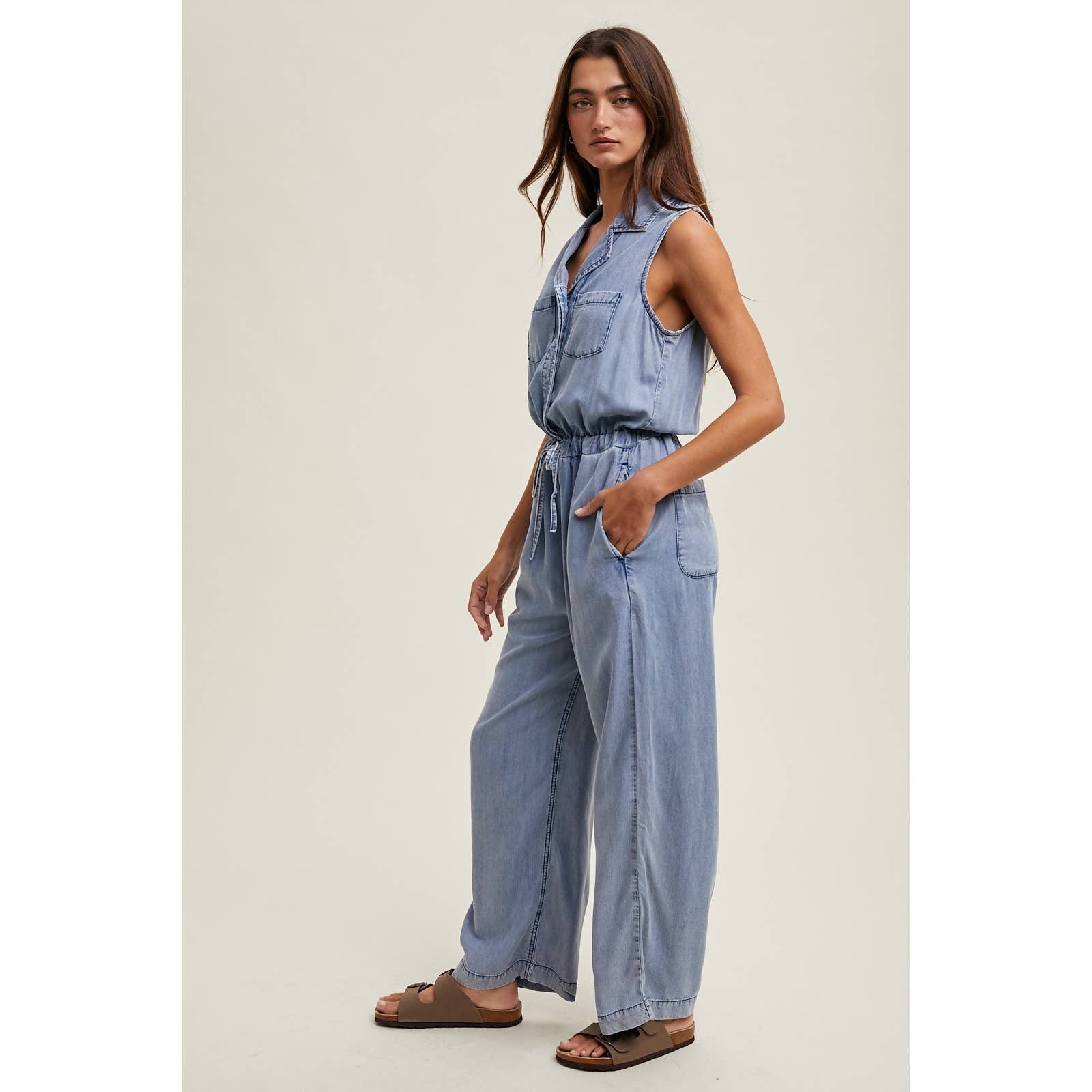Tencel Denim Jumpsuit