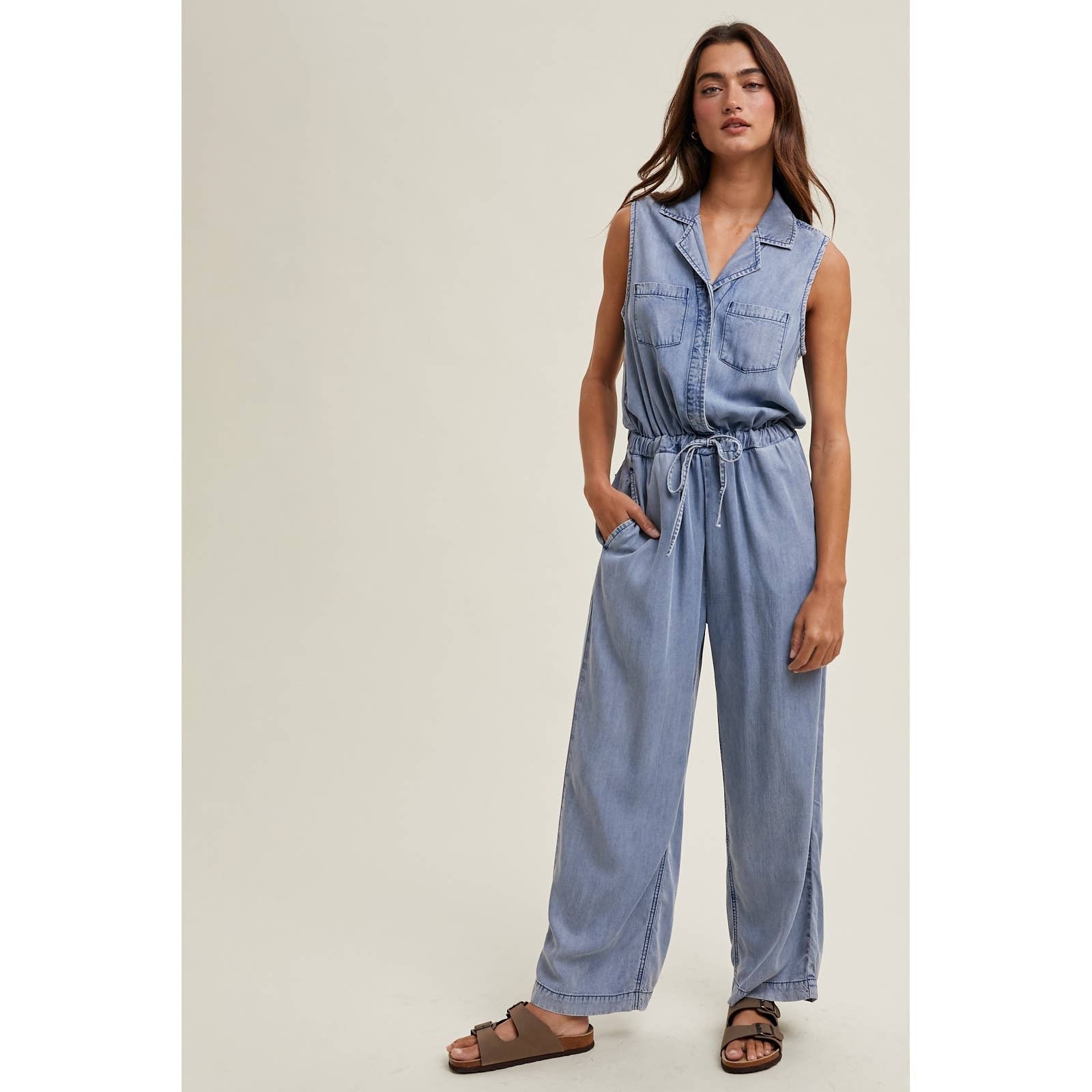 Tencel Denim Jumpsuit