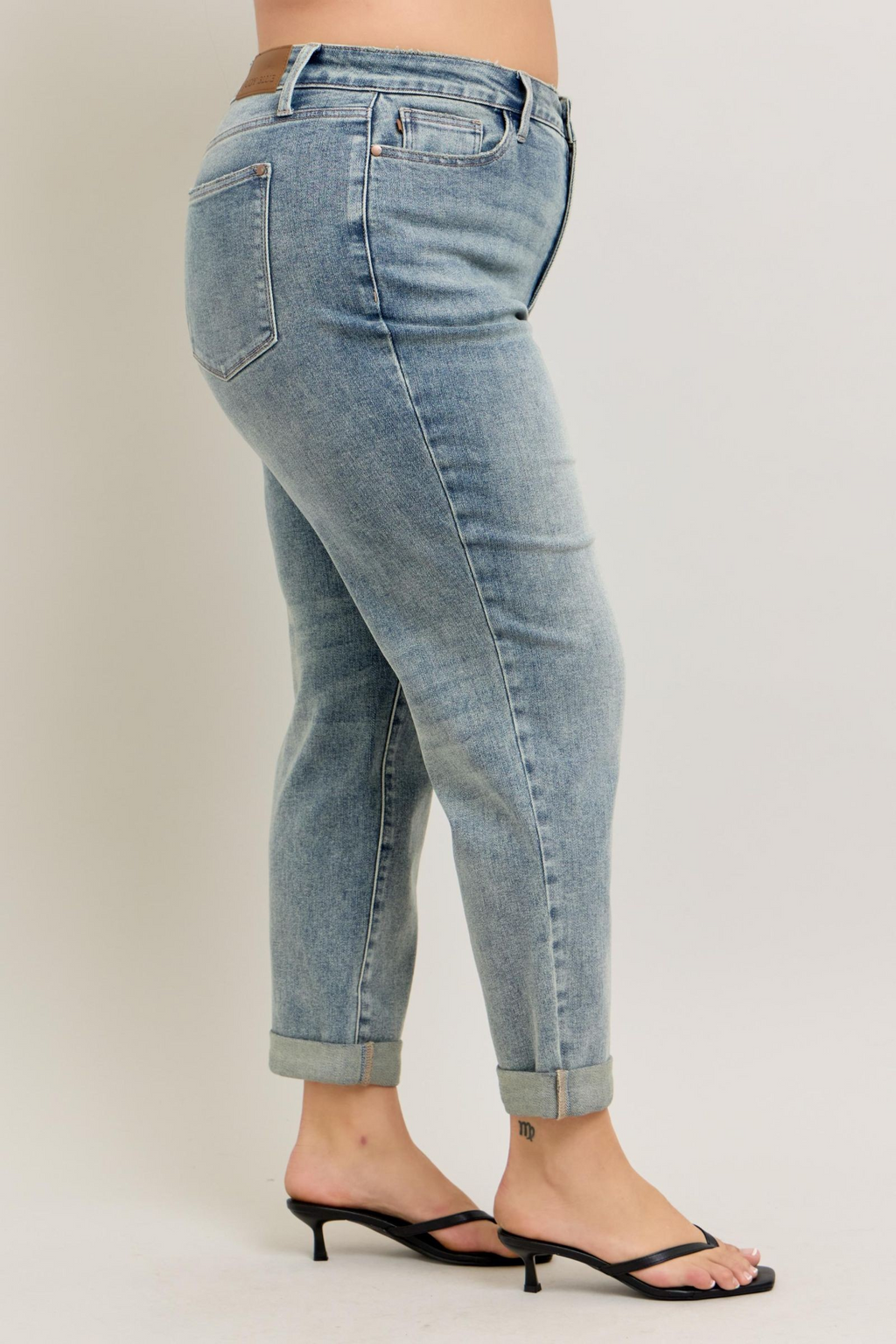 HW Vintage Wash Double Roll Cuff BF