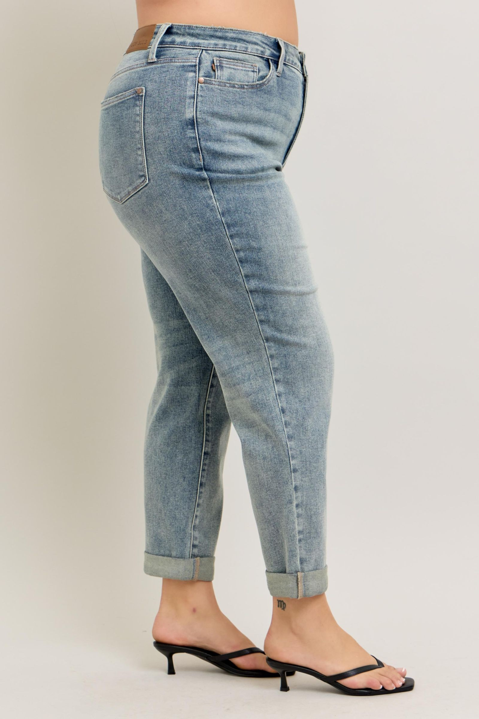 HW Vintage Wash Double Roll Cuff BF