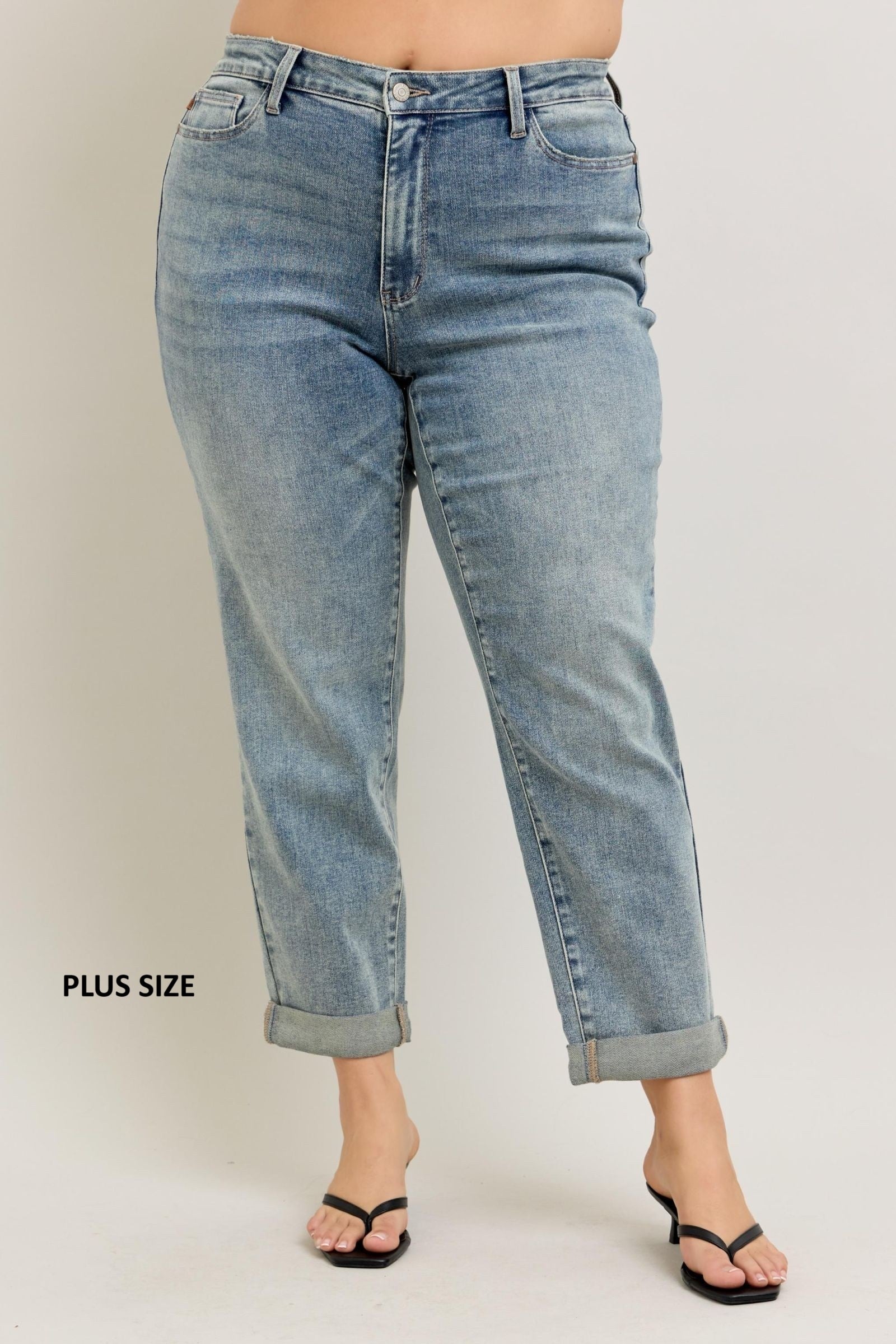 HW Vintage Wash Double Roll Cuff BF
