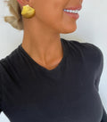 Shell Gold Earrings