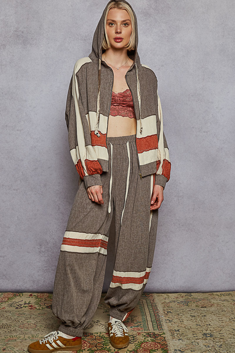 Relaxed Fit Hoodie Zip