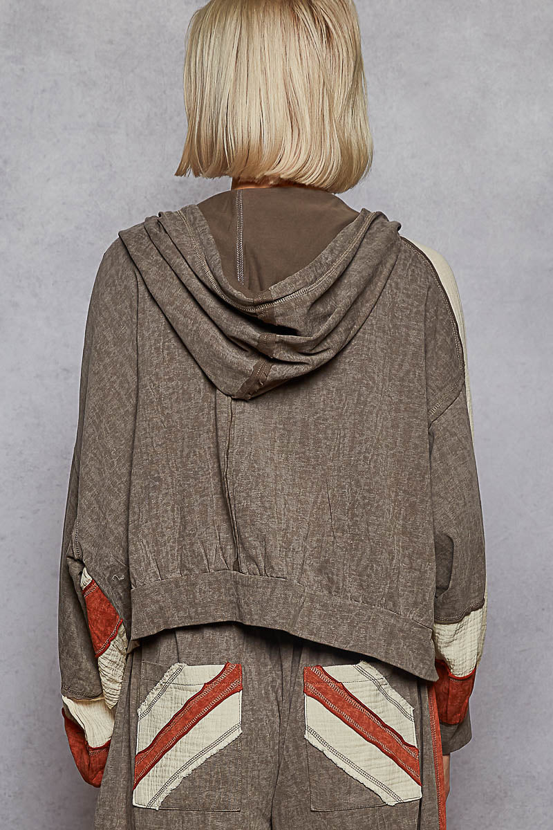 Relaxed Fit Hoodie Zip